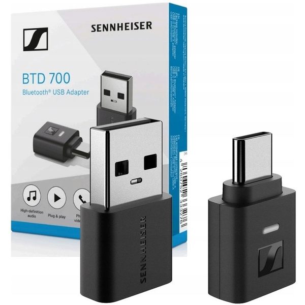 SENNHEISER BTD 700 Bluetooth USB adapter nagyfelbontású hanghoz C700434