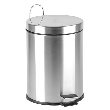 OEM 5 literes pedálos fém szemetes - Króm (1605SZE041)