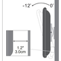 Techly ICA-LCD-900 76,2 cm (30") Negru