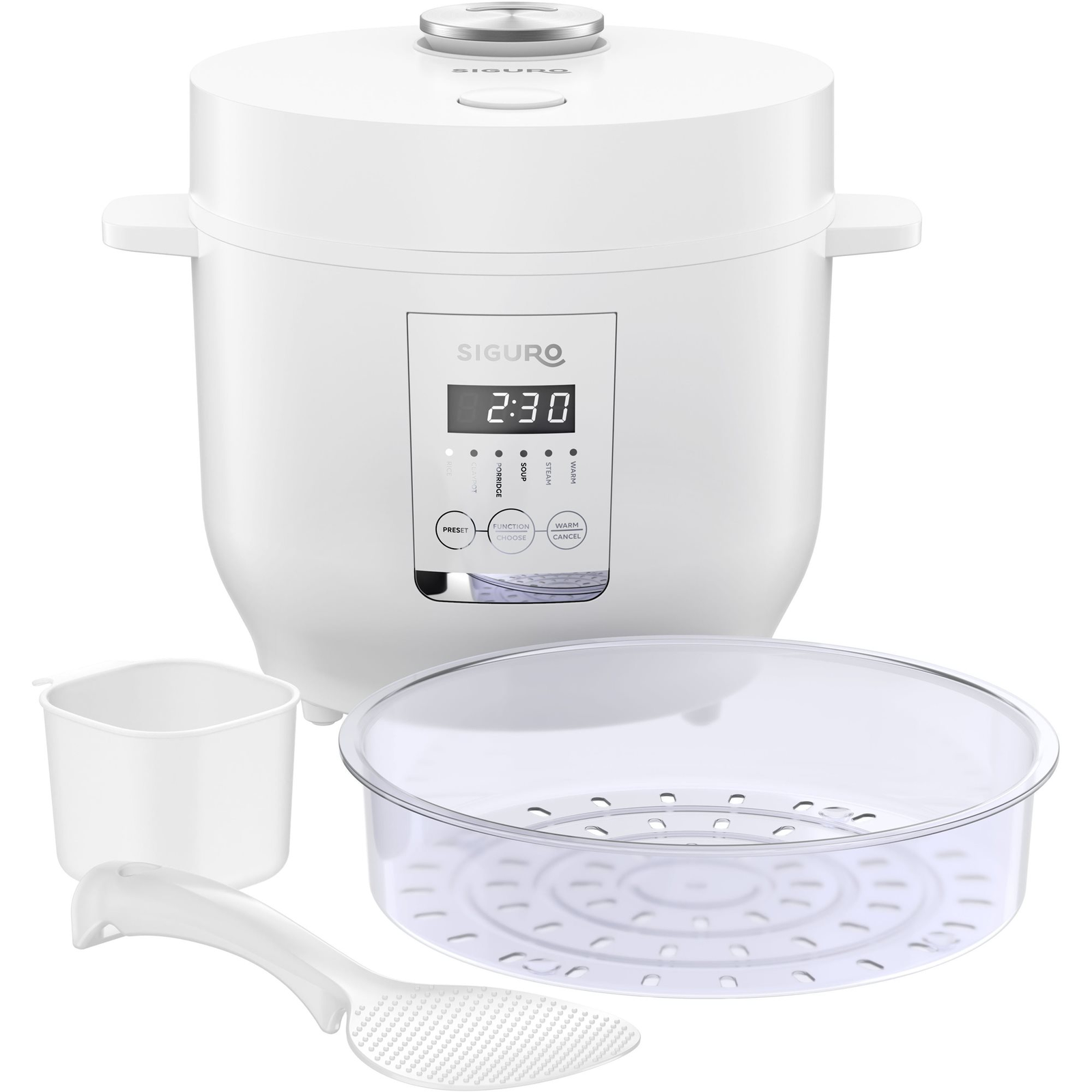 Siguro RC-R701W Rice Master Digital gőzölővel (SGR-RC-R701W)