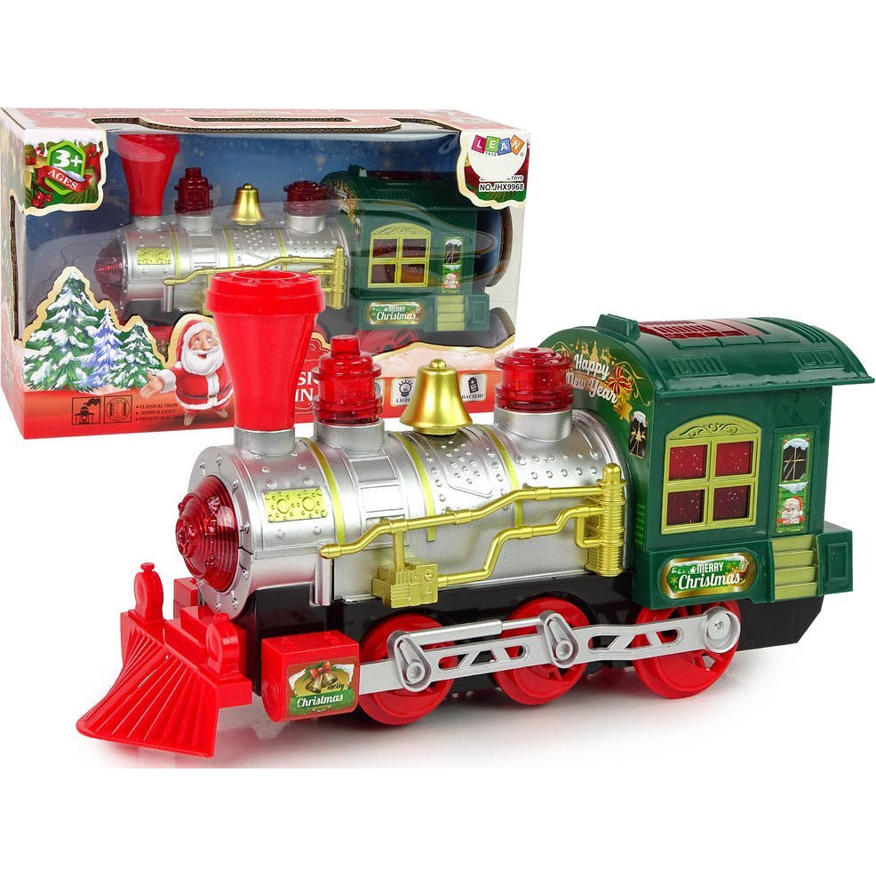 Karácsonyi Mozdony Zöld Elemekkel (12241)