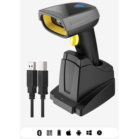 inateck Barcodescanner 52 black [BCST-52_black]