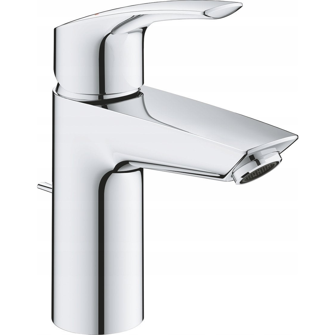 Grohe 33265003 Eurosmart Mosdó Csaptelep, , Leeresztőszeleppel - Rögzített, Egykaros, Ezüst (33265003)