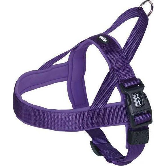 Nobby Classic Preno kutyahám, állítható, neoprén, lila, 68-85 cm