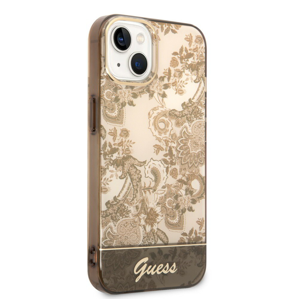 Guess Porcelain Collection Apple iPhone 14 Plus Tok - Arany (GUHCP14MHGPLHC)