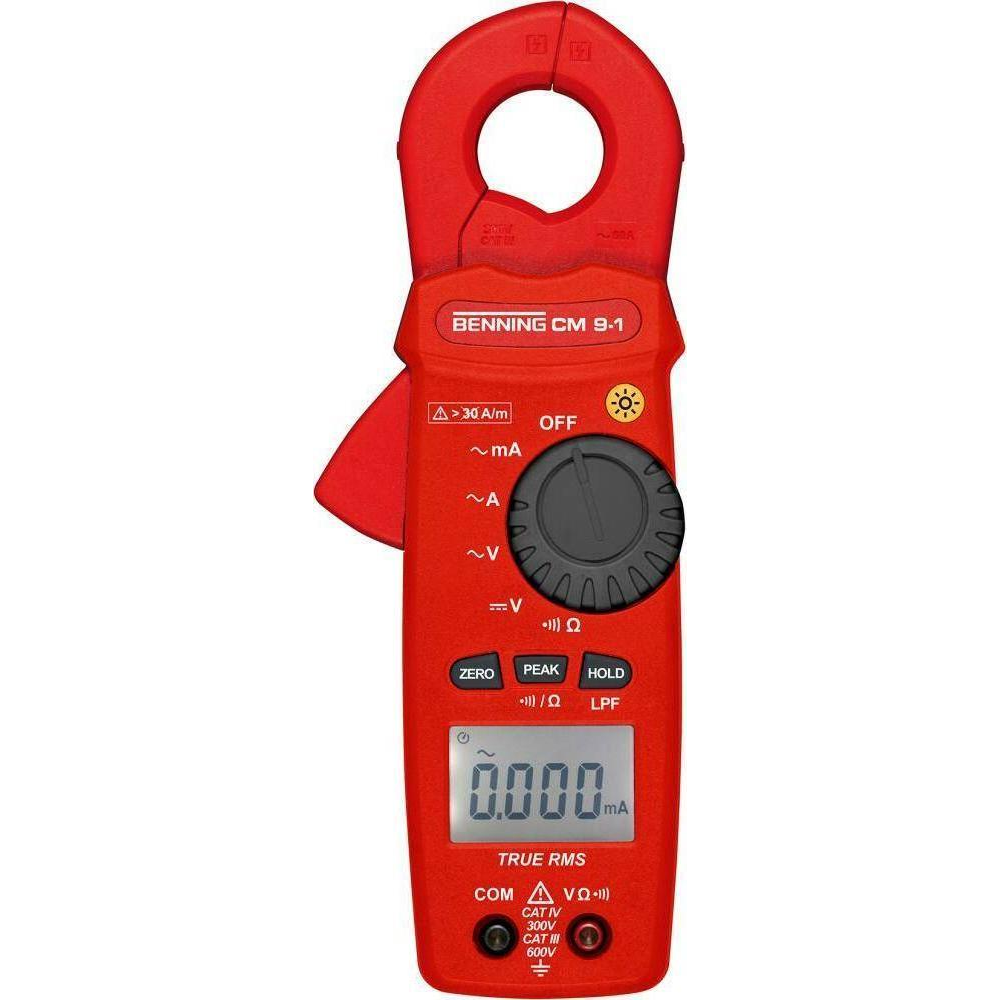 Benning CM 9-1 Lakatfogó digitális CAT IV 300 V Kijelző (digitek): 6000 (8255850901)