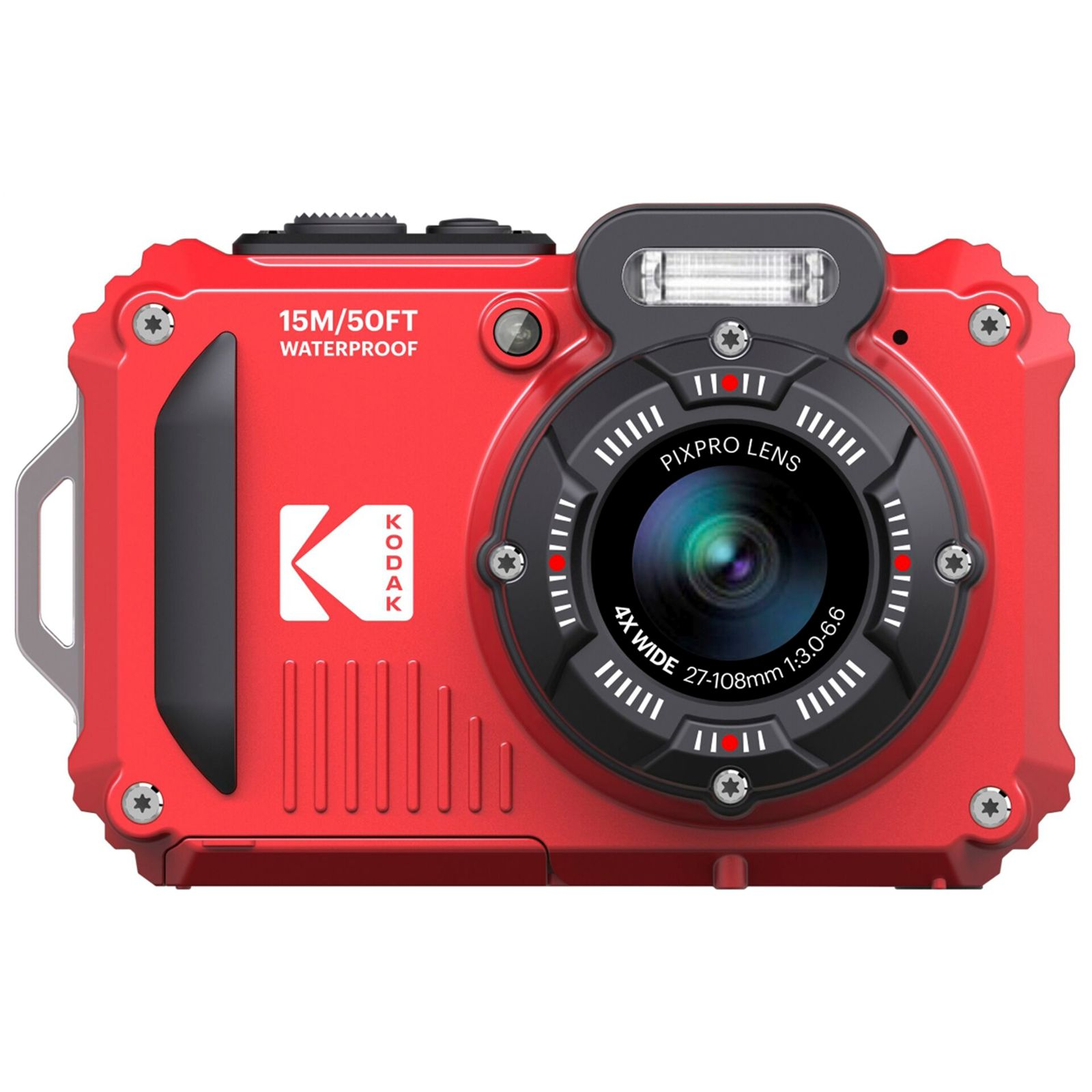 Kodak Pixpro WPZ2 Digitális fényképezőgép - Piros (819900014020)