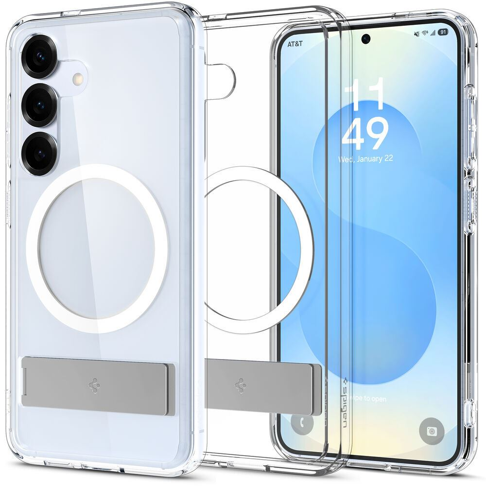 Spigen Ultra Hybrid S (MagFit) Samsung Galaxy S25 tok átlátszó (ACS09026) (ACS09026)