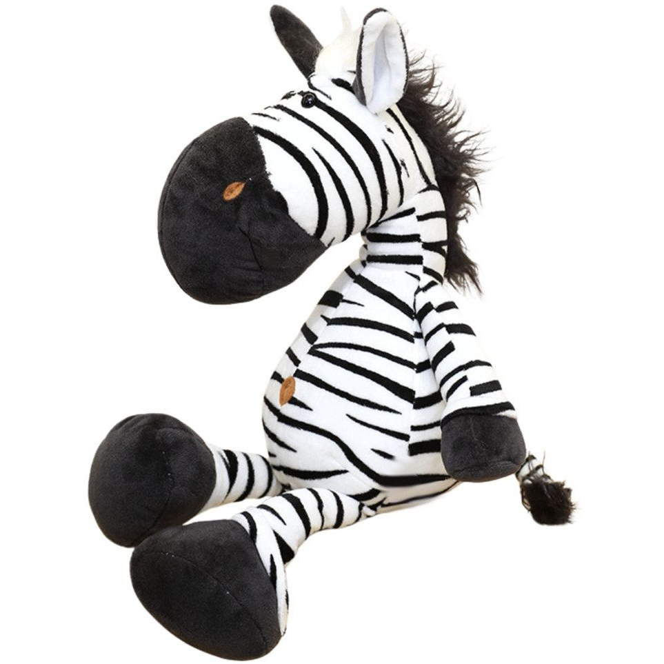 Plüss Kabala Plüss Plüss Játék Zebra Fekete-Fehér 25Cm – 22153 (22153)