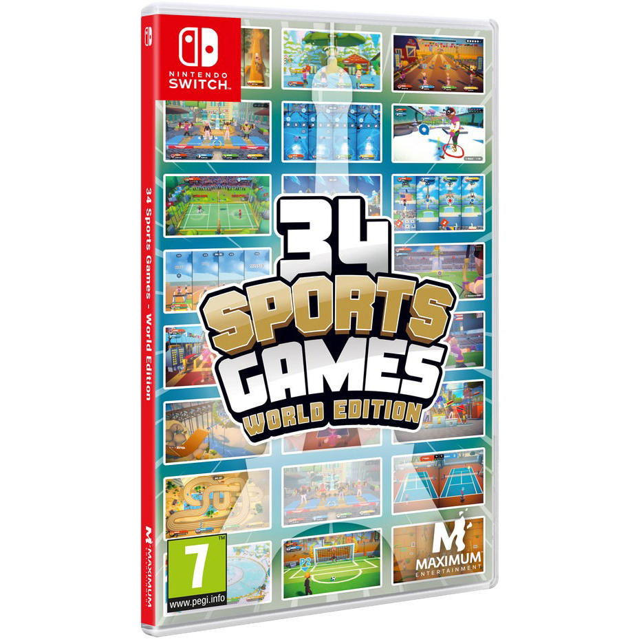 34 Sports Games - World Edition - Nintendo Switch (PC - Dobozos játék)