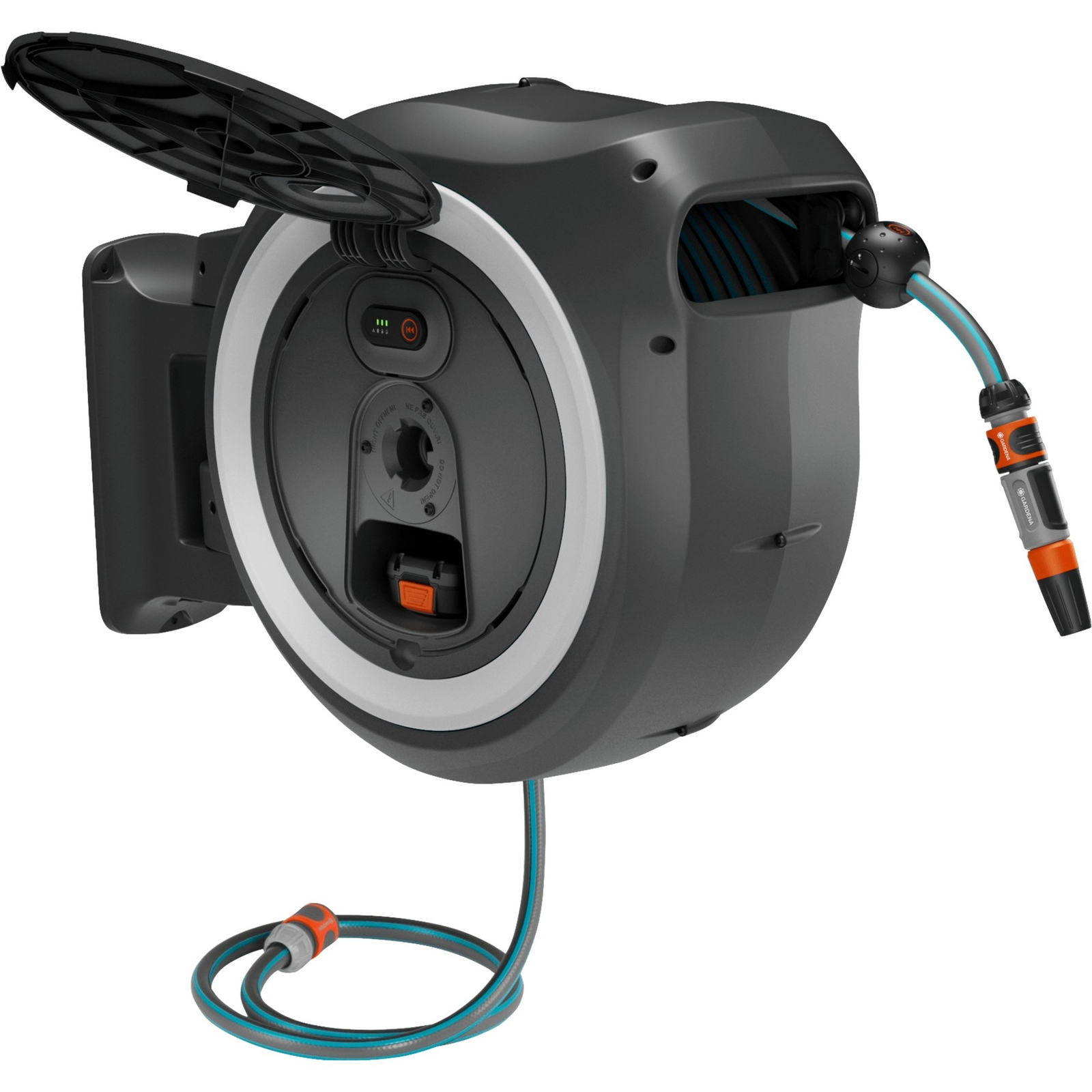 Gardena 18647-55 PowerRoll XXL 18V P4A Solo Akkumulátoros Tömlődob (1/2