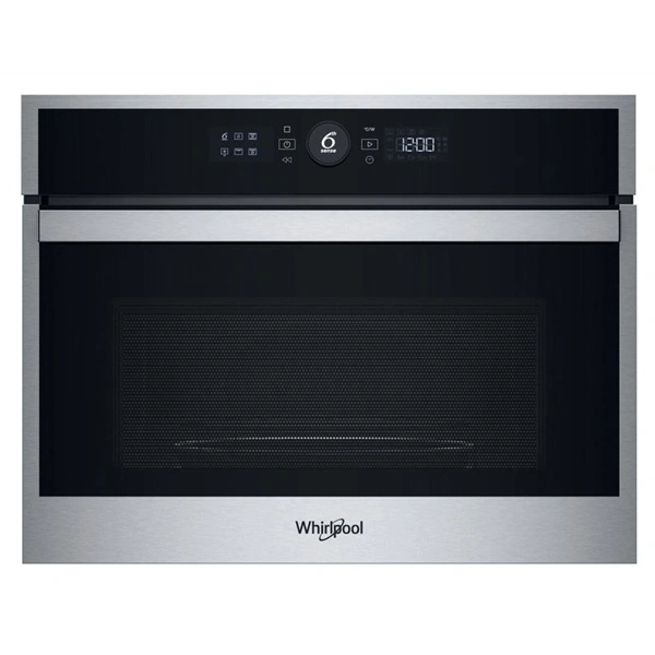 Whirlpool WMW44HMX beépíthető mikrohullámú sütő, 40 literes, inox