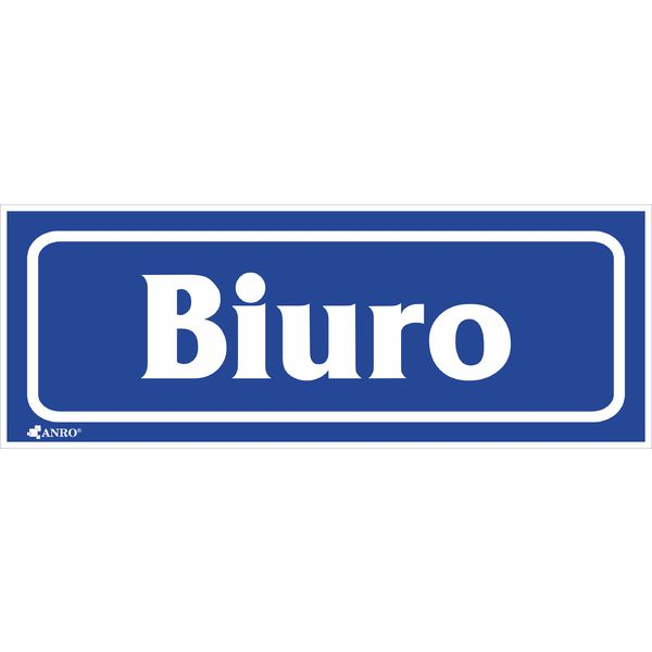 ANRO Tabliczka informacyjna Biuro (13/T/F)