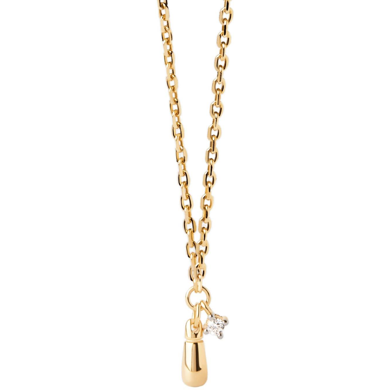 PDPAOLA CO01-972-U Kira aranyozott nyaklánc (Ag 925/1000, 1,76 g) (8435511760440)