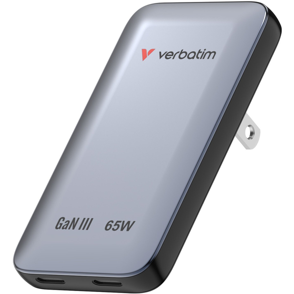 Verbatim 30280 oplader voor mobiele apparatuur Universeel Zwart, Grijs AC Snel opladen Binnen