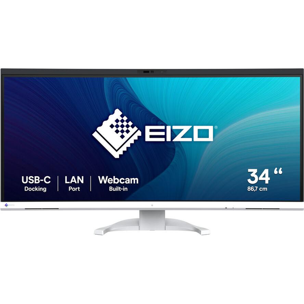 EIZO FlexScan EV3450XC-WT LED display 86,6 cm (34.1") 3440 x 1440 pixel UltraWide Quad HD Hvid