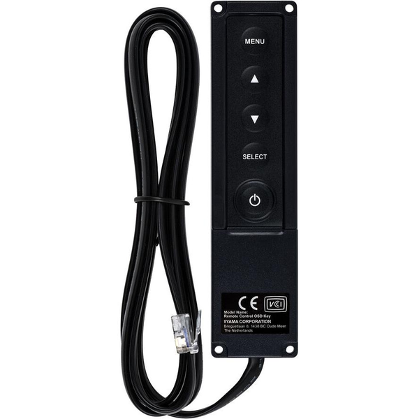 iiyama RC TOUCHV01 fjernbetjening Ledningsført Monitor Tryk på knapper