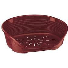 Ferplast Siesta Deluxe bordó fekhely 61,5 x 45 x 21,5 cm   1 db