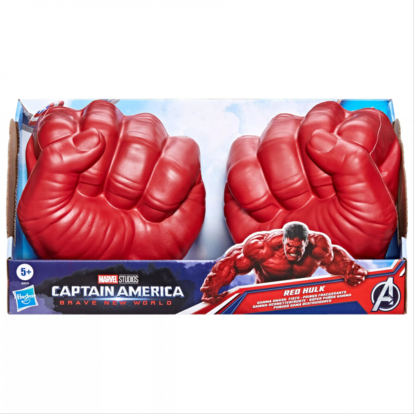 Marvel Captain America: Brave New World Red Hulk Gamma Smash Fists