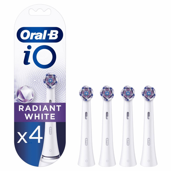 Braun Oral-B iO Radiant White fogkefefej 4db (4210201420354)