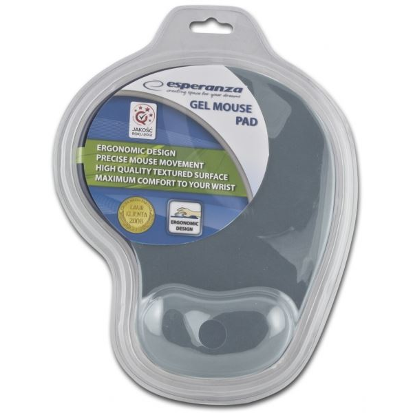 Подложка за мишка, Esperanza Gel, сив