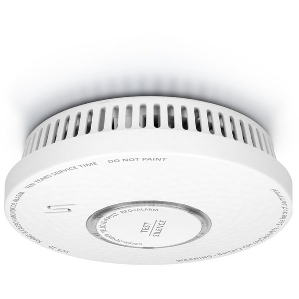 Alecto SDX10 Füst- és szén-monoxid-érzékelő, fehér