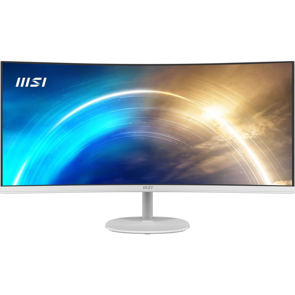 MSI Pro MP341CQWDE Monitor PC 86,4 cm (34") 3440 x 1440 Pixel UltraWide Quad HD Bianco