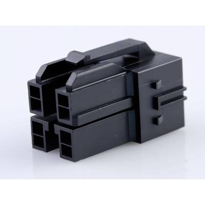 Molex Hüvelyház kábel Pólusok száma 4 Raszterméret: 6.50 mm 1510492406 1 db ömlesztett (1510492406)