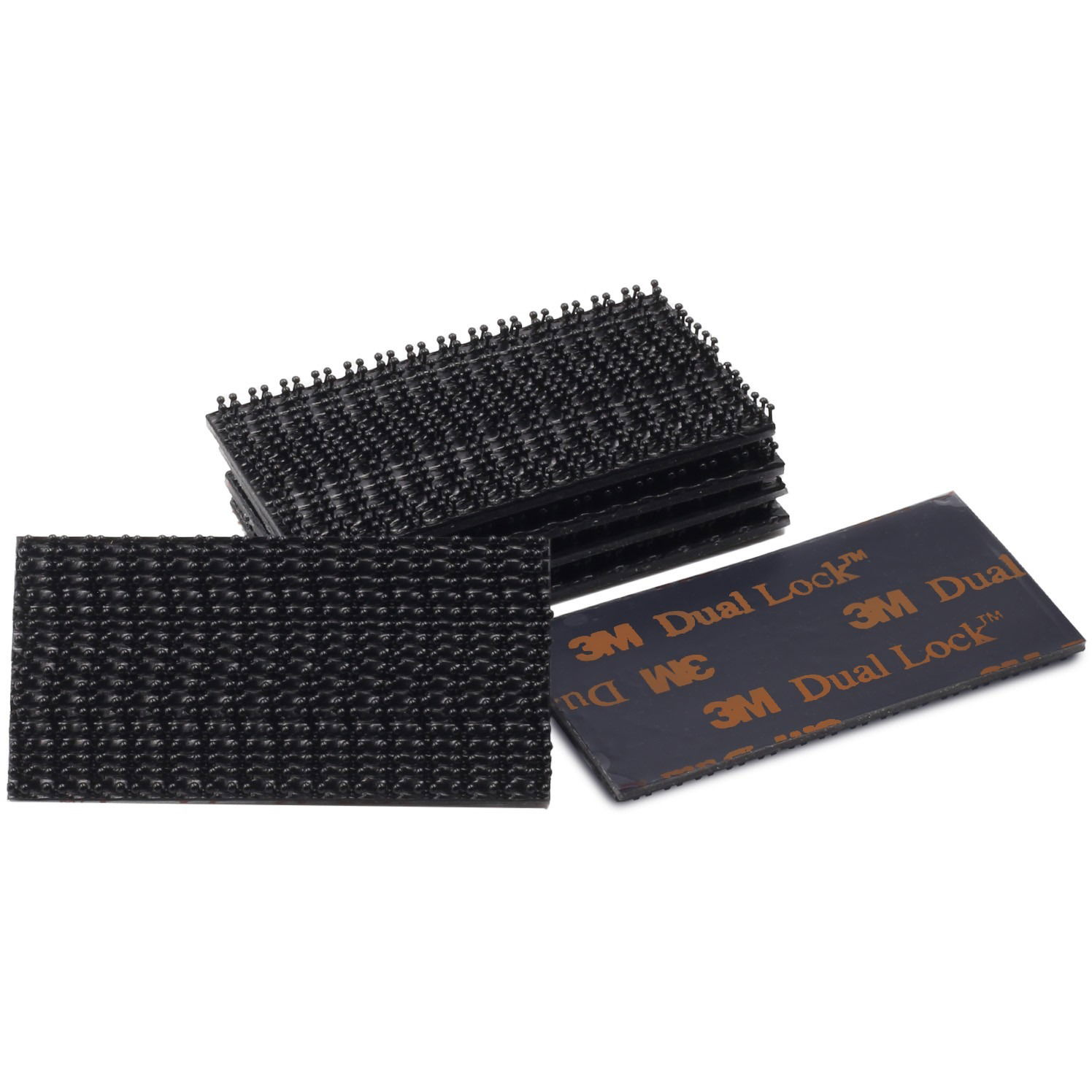 SEFIS 3M Dual Lock öntapadós, 25,4×50,8 mm, 6 darab, fekete (4098-MS-046010)