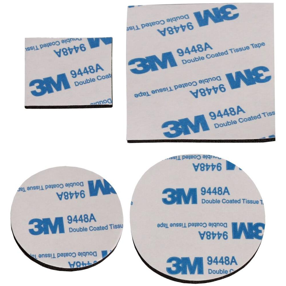 Merco Multipack 10 sets of 4 double-sided stickers, black (991067784)