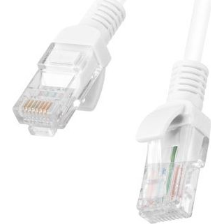 Patchcord Lanberg UTP kat.5e 20 m bílý