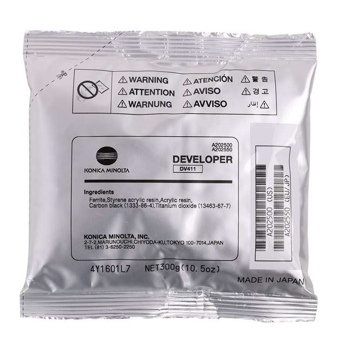 Konica Minolta DV411 Eredeti Developer (A202550)