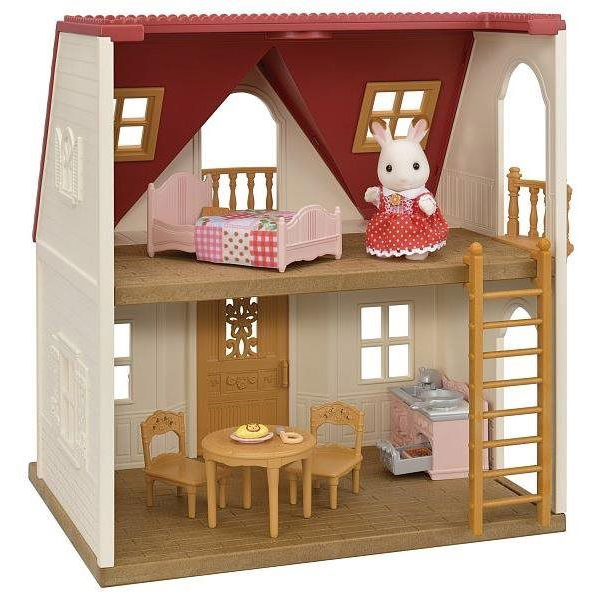 Sylvanian families Alapház piros tetővel új (5054131055670)