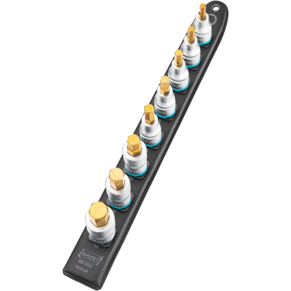 Hazet 986-SR/8 Dugókulcs készlet (8 db / csomag) (986-SR/8)