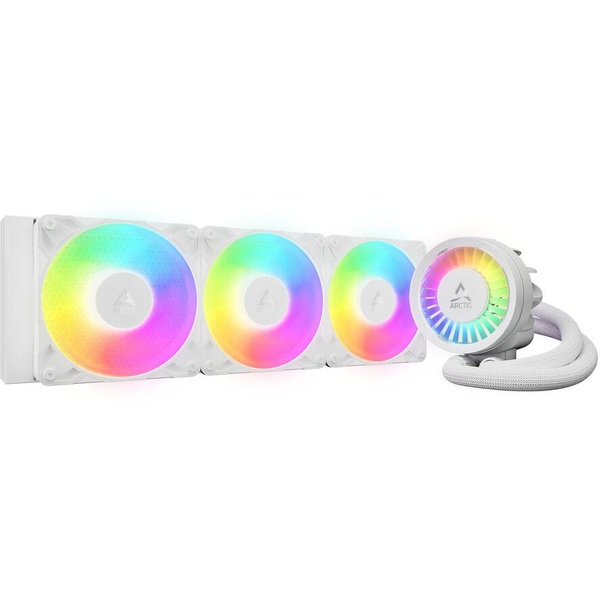ARCTIC Liquid Freezer III Pro 360 A-RGB (White) Processor Væskekølingssæt 12 cm Hvid 1 stk