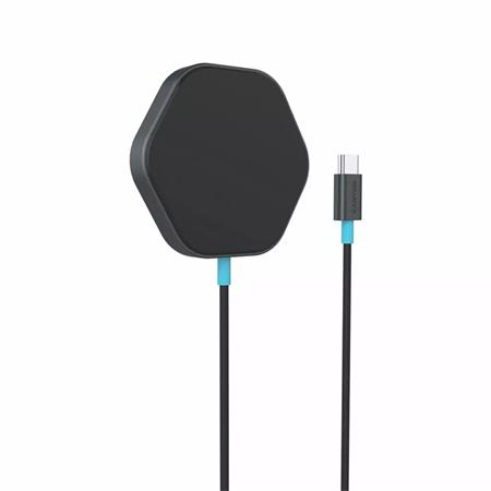 Canyon Vezeték nélküli töltő,  "Hexagon 10", sötét szürke (CAWHX10)