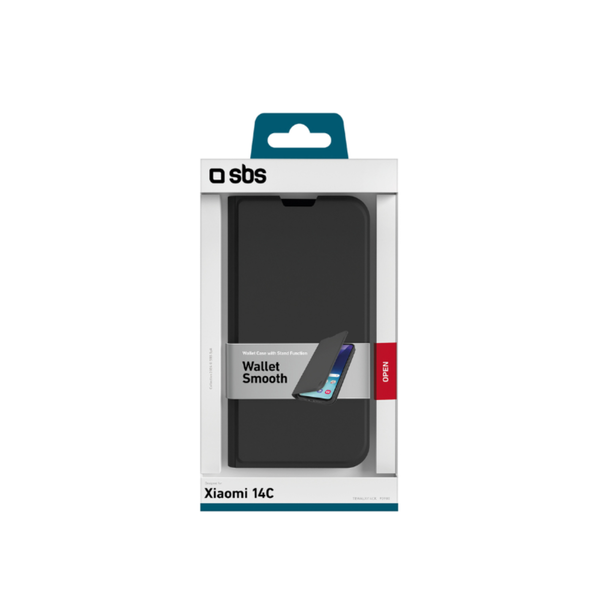 SBS Xiaomi Redmi 14C Flip Telefon tok - Fekete