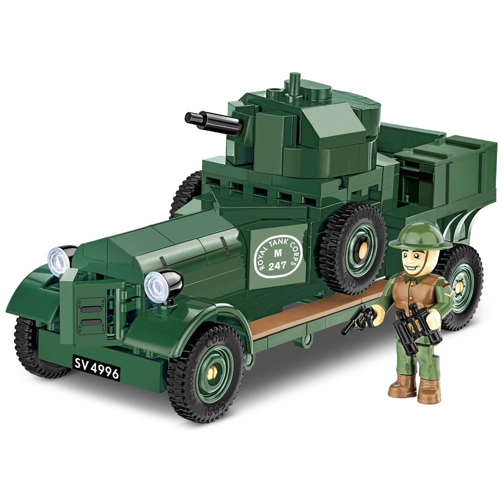 Cobi Rolls-Royce páncélozott autó 267 darabos építő készlet (2988)