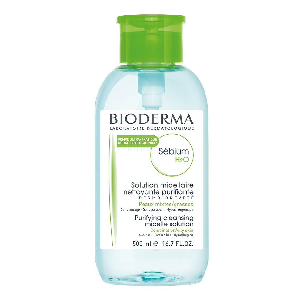 BIODERMA Sébium H2O Solution Micellaire Pump 500 ml (3401396991830)