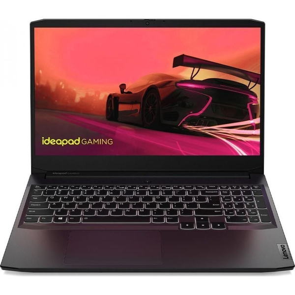 Lenovo IdeaPad Gaming 3 AMD Ryzen™ 5 5500H Ноутбук 39,6 см (15.6") Full HD 16 GB DDR4-SDRAM 512 GB SSD NVIDIA GeForce RTX 2050 Wi-Fi 5 (802.11ac) Черен