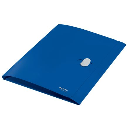 Leitz Recycle karbonsemleges zárható 3-pólyás mappa kék (46220035) (Leitz46220035)