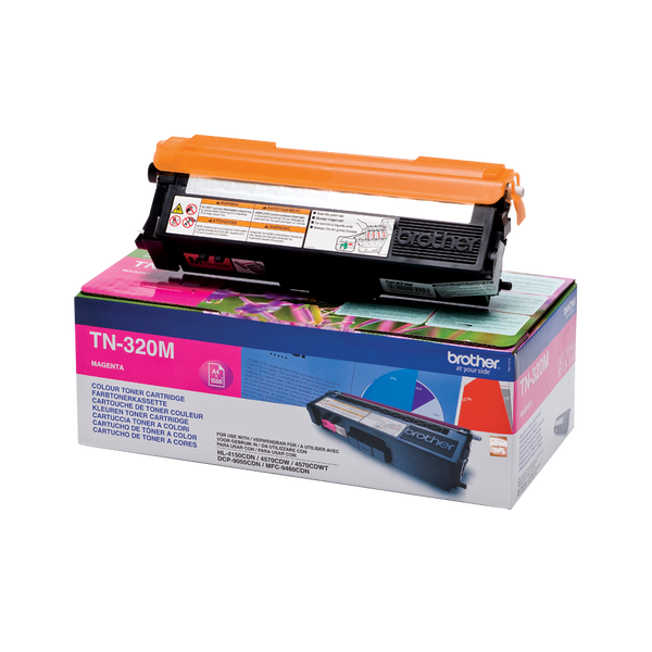 Brother TN-320M tonerpatron 1 stk Original Magenta