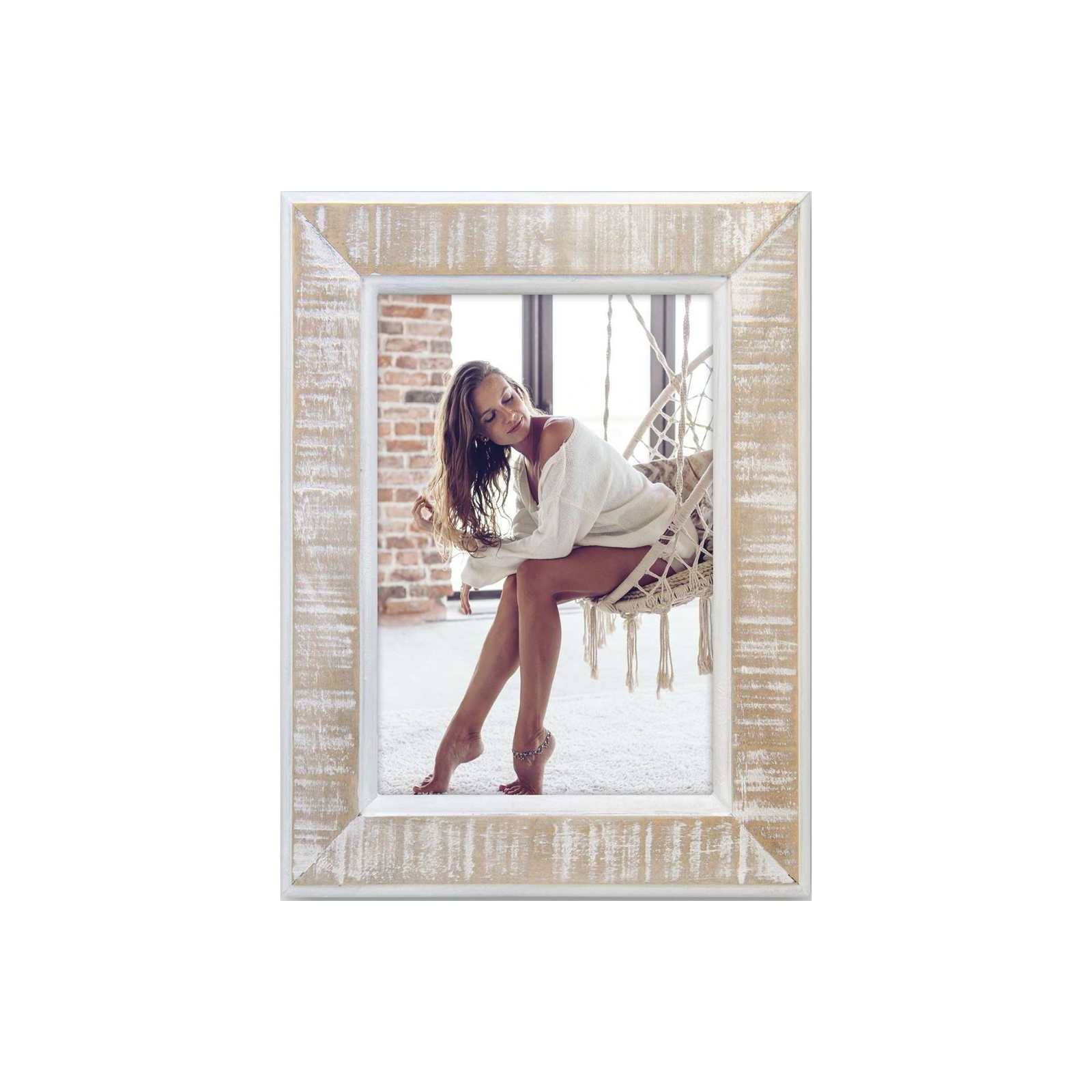 ZEP WW2257 Levico 21x16 Képkeret - Kék/fehér (WW2257)