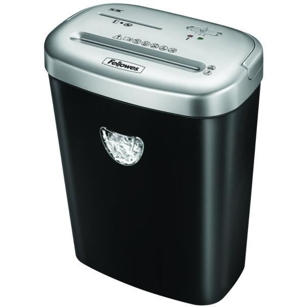 Fellowes 53C papirmakulator Krydsmakulering 22 cm Sort
