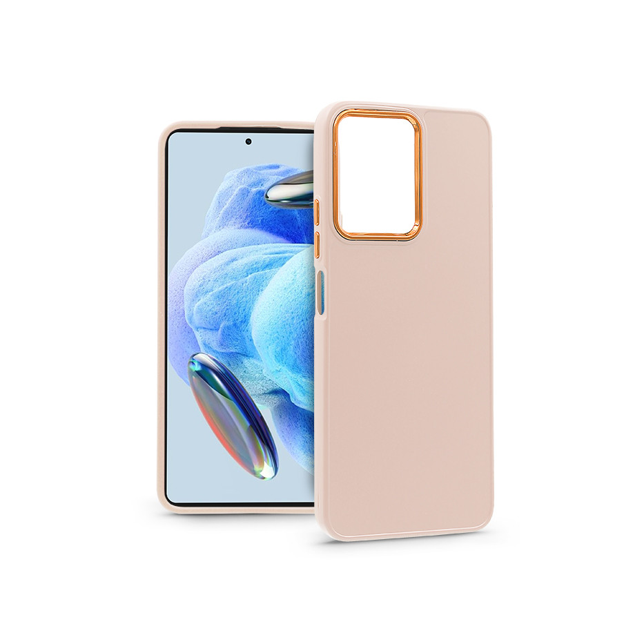 Xiaomi Redmi Note 12 Pro 5G/Poco X5 Pro 5G szilikon hátlap - Frame - pink (PT-6707)
