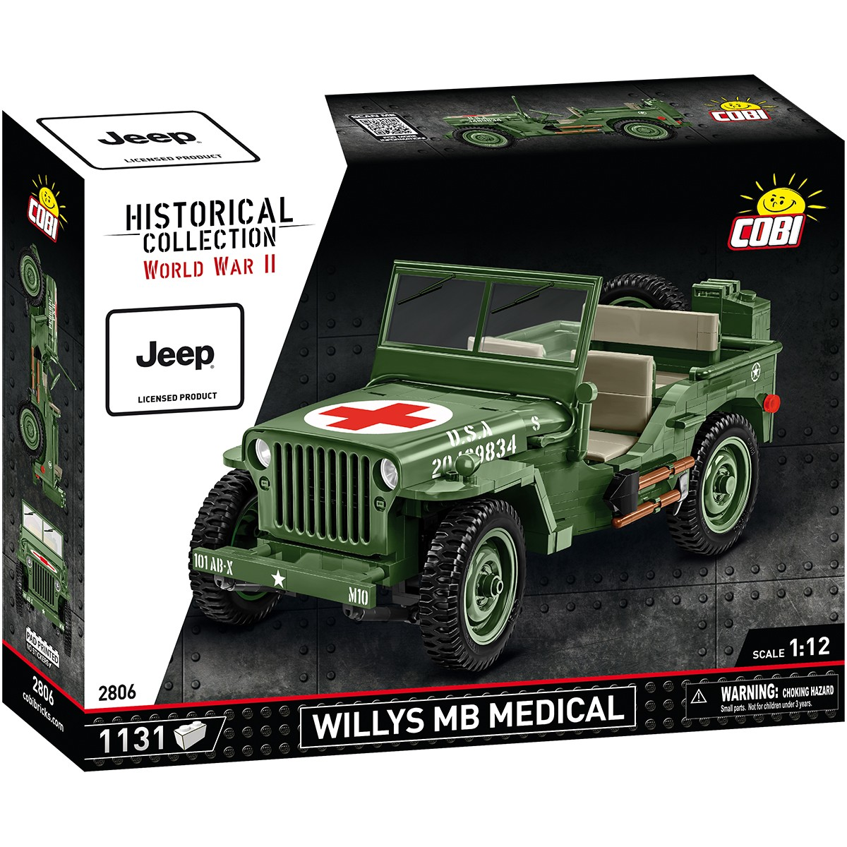 Cobi: Willys MB Orvosi Kocsi (2806)