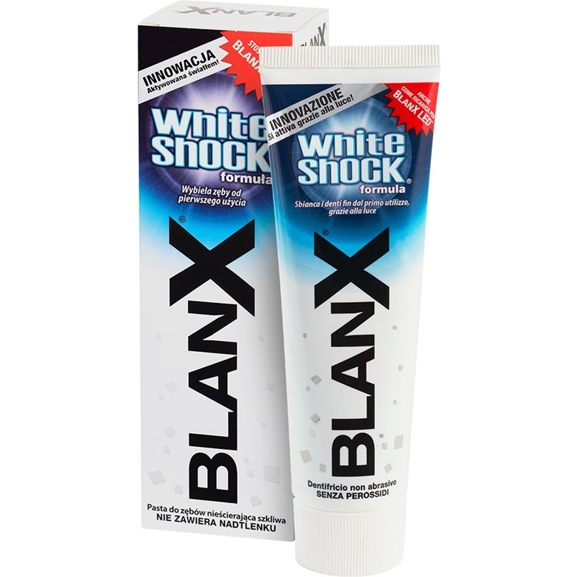 Blanx fogfehérítő fogkrém White shock 75ml (391573)