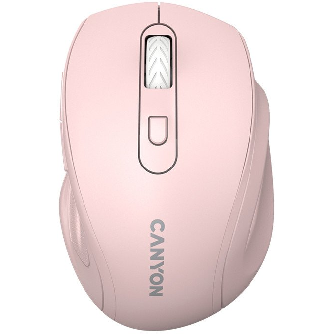 Canyon 6 gombos vezeték nélküli egér 1600 DPI, Rózsaszín