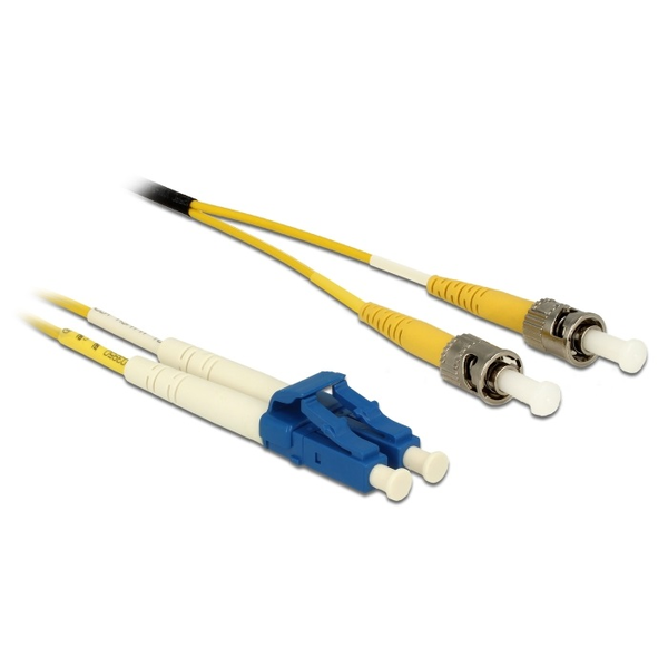 Optický kabel LC Duplex ST Duplex Single-Mode OS2 5 m Delock 84691