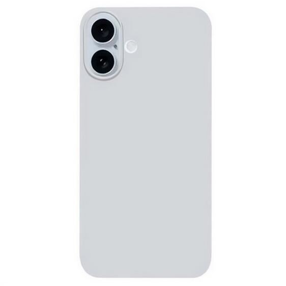 Gigapack Apple iPhone 16 Plus szilikon tok matt átlátszó (GP-160941) (GP-160941)